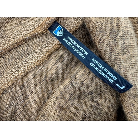 Kuhl Sweater Marled Cowl Neck Large  Pullover Long Sleeve Pocket Sweatshirt - Picture 3 of 16